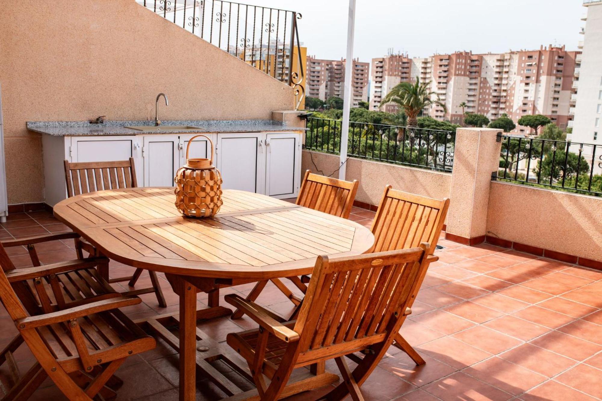Perla De Mar - Atico Con Amplia Terraza 40M2, Piscina Y Parking En Playa Canet Canet d'En Berenguer ภายนอก รูปภาพ